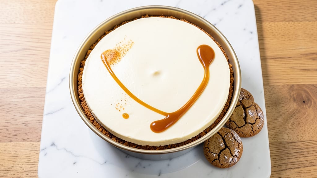 Animal Cookie Cheesecake Recipe: Crunchy Cookie Base With Silky Chocolate Swirls