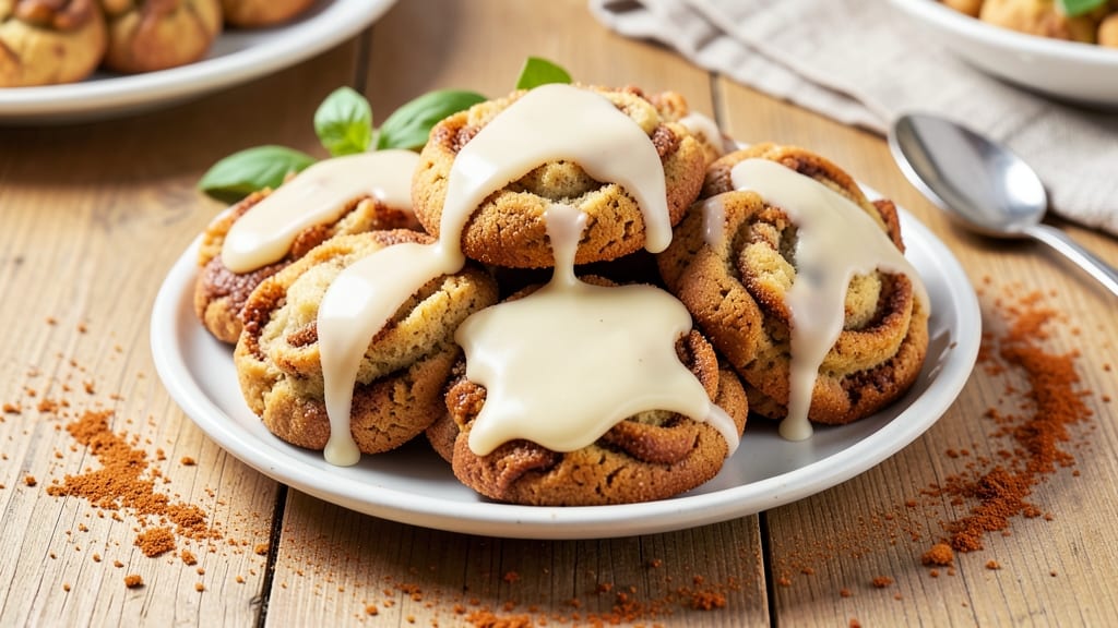 Snickerdoodle Cookie Recipe with Icing: Cinnamon-Sugar Crunch and Creamy Vanilla Frosting