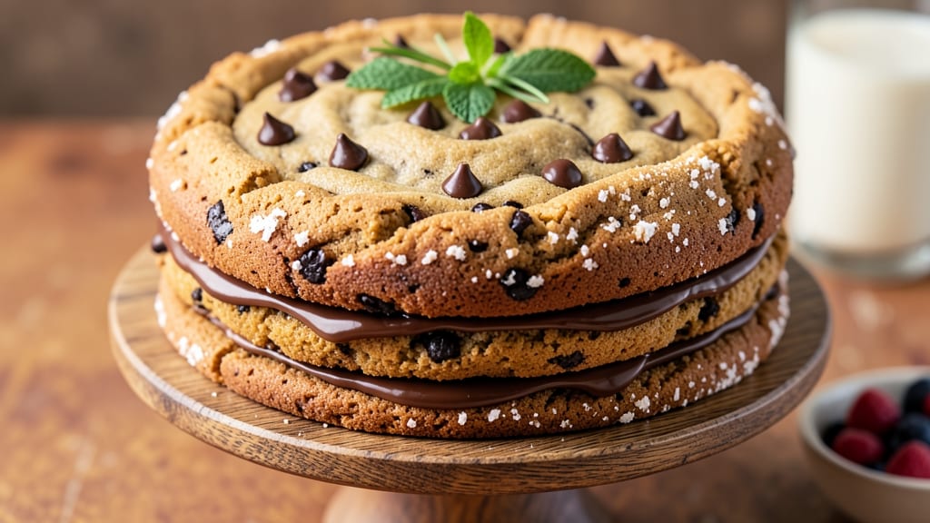 Vegan Chocolate Chip Cookie Cake Recipe: Triple-Layered Joy Without the Guilt
