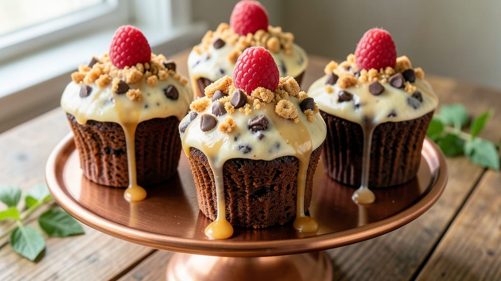 Chocolate Chip Cookie Brownie Cupcakes Recipe: Fudgy-Crispy Hybrid With Hidden Chocolate Bombs