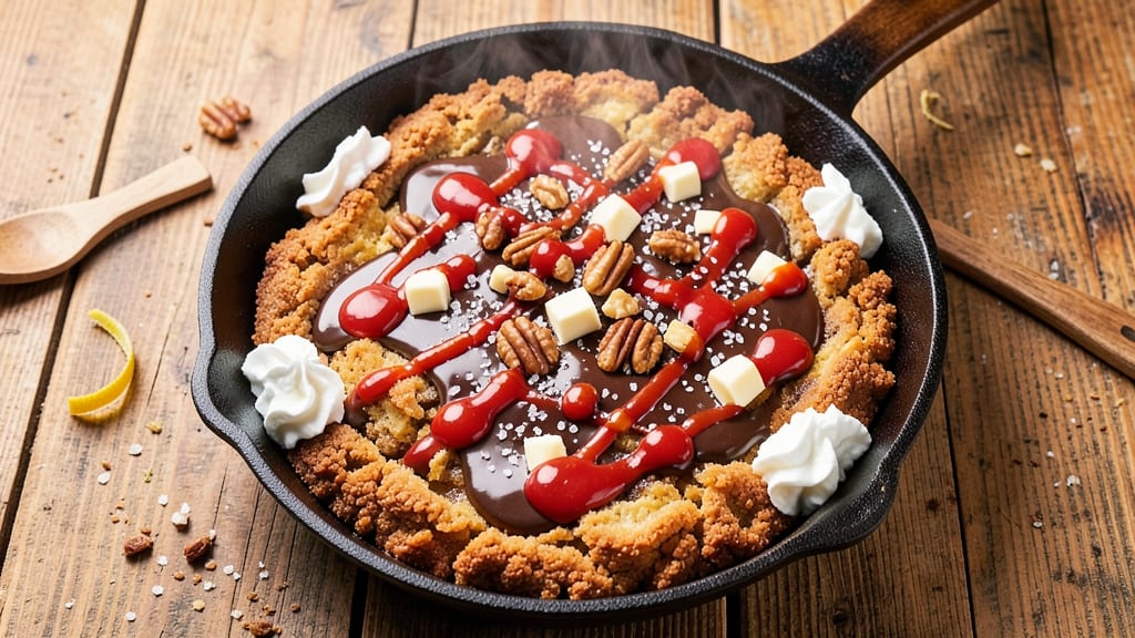 Buffalo Wild Wings Cookie Skillet Recipe: Spicy-Sweet Crunch Meets Gooey Chocolate Rivers