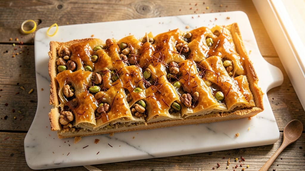 Baklava Cookie Bars Recipe: Layered Crunch and Honey-Soaked Sweetness