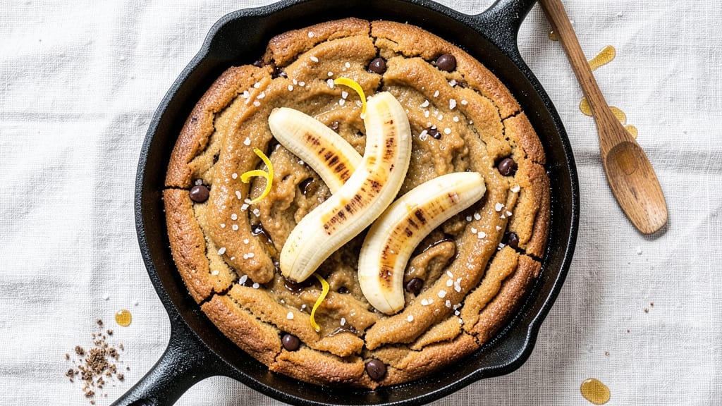 Banana Cookie Skillet Recipe: One-Pan Melty Chocolate and Banana Swirls