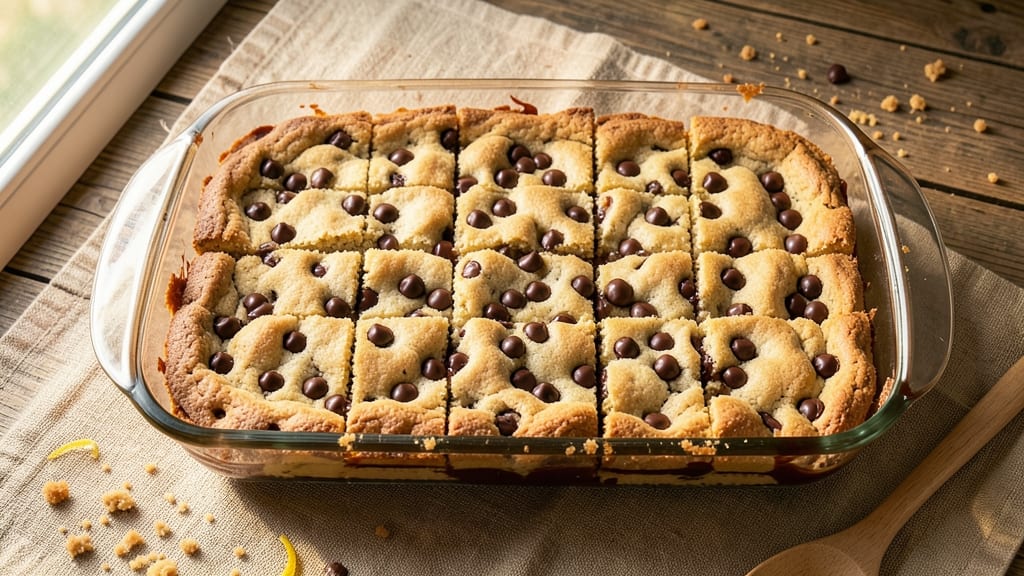 Chocolate Chip Cookie Bars Recipe Using Cake Mix: No-Bake Magic With Sandpaper Crunch