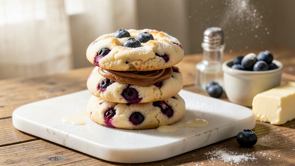 Blueberry Sugar Cookie Recipe: Bursting Blueberries and Pillowy Crunch
