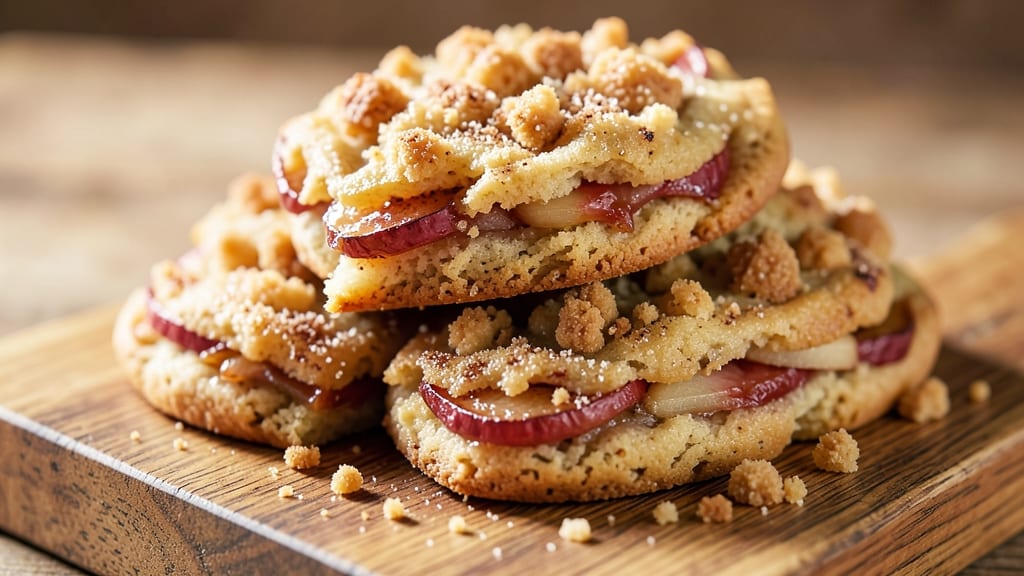Casey's Apple Crisp Cookie Recipe: Warm Cinnamon Swirls and Buttery Oat Crunch