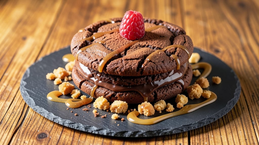 Chocolate Cake Cookie Recipe from Scratch: Double-Layered Magic With Hidden Fudge Centers