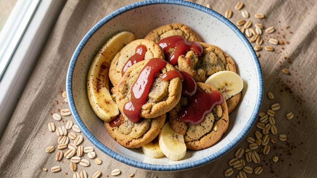 Banana Applesauce Oatmeal Cookie Recipe: Spiced Warmth With Chewy Hearts