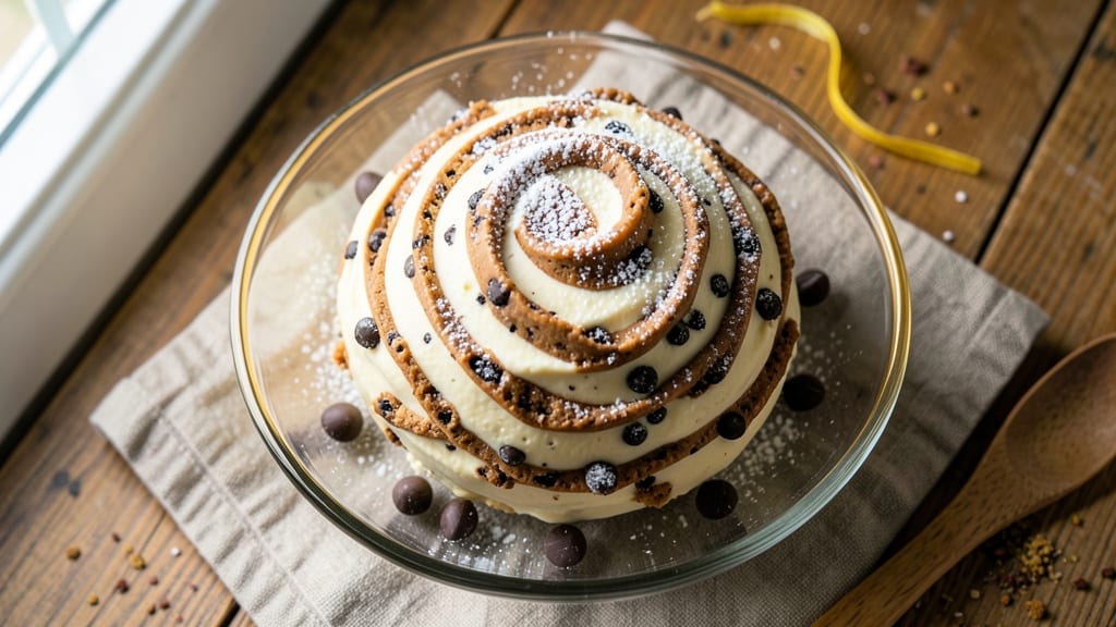 Chocolate Chip Cookie Dough Cheese Ball Recipe: No-Bake Vanilla Bean Swirls and Sandpaper Crunch