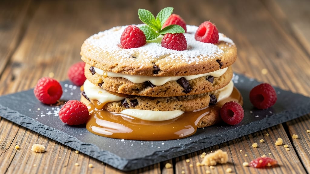 Banoffee Cookie Recipe: Boozy Caramel-Kissed Layers with Toasted Coconut