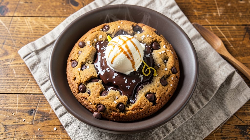 Chocolate Chip Cookie Lava Cake Recipe: Molten Core With Crunchy Cookie Crust