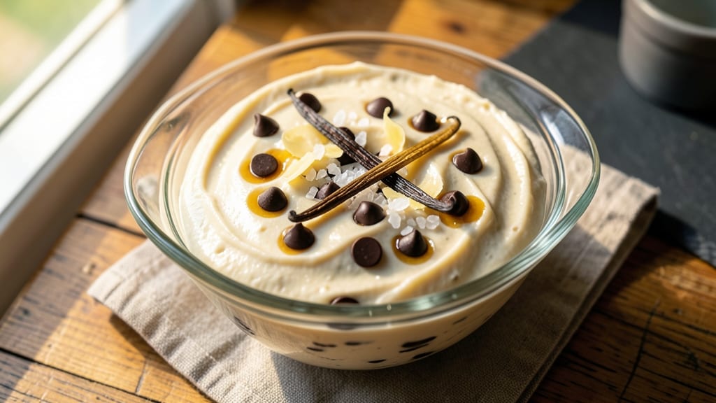 Chocolate Chip Cookie Frosting Recipe: Vanilla Bean Swirls That Stay Piped High