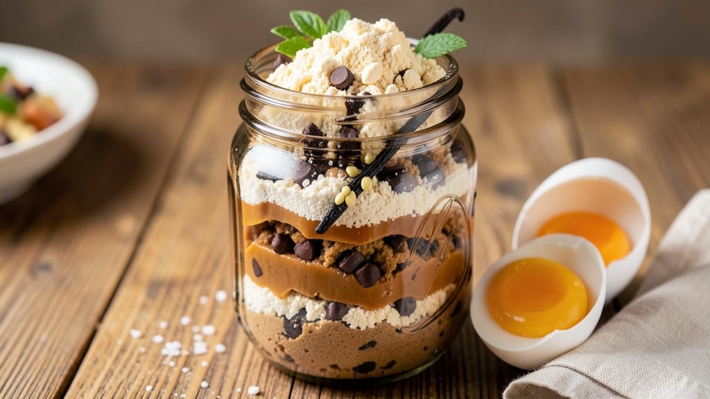 16-Ounce Cookie in a Jar Recipe: Layered Vanilla Bean Magic in Minutes