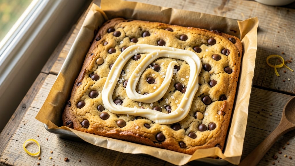 9X13 Cookie Bars Recipe: Triple-Layered Crunch and Creamy Vanilla Streaks
