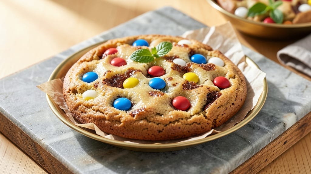 Best M&m Cookie Recipe in the World: Crunchy Sandpaper Edges With Melty Chocolate Bombs