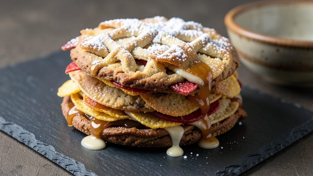 Chips Galore Cookie Recipe: Three-Layered Crunch and Creamy Vanilla Magic