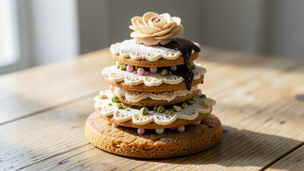 3d Cookie Recipe: Foil-Tricked Crunch and Vanilla Swirls