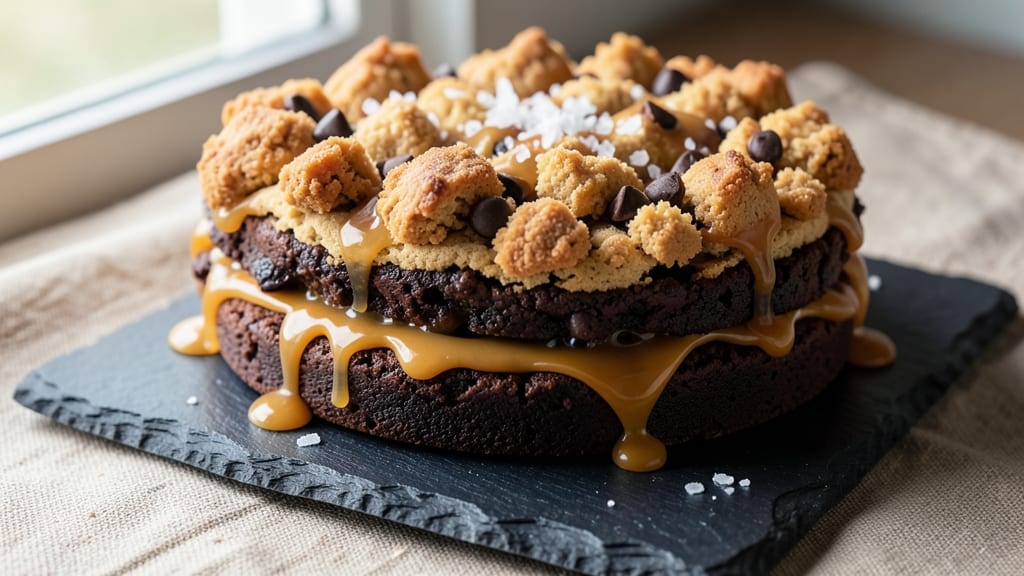 Caramel Brownie Cookie Recipe: Fudgy-Crunchy Hybrid With Molten Centers