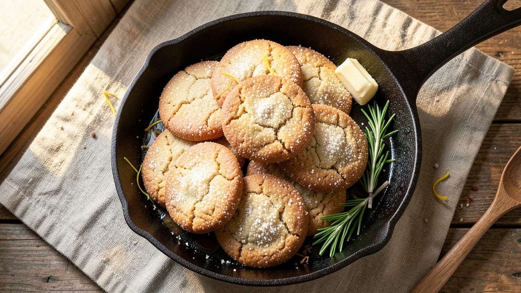 Cast Iron Skillet Sugar Cookie Recipe: Sandpaper Crunch From Edge to Center