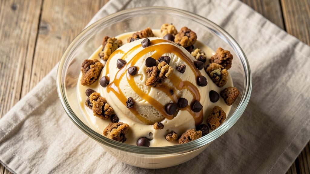 Chocolate Chip Cookie Ice Cream Recipe: Triple-Layered Crunch and Gooey Magic