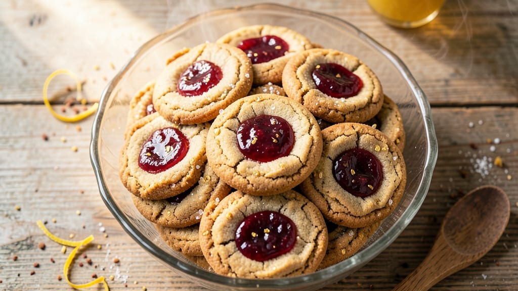 Cake Mix Thumbprint Cookie Recipe: Vanilla Bean Streaks and Buttery Pillows