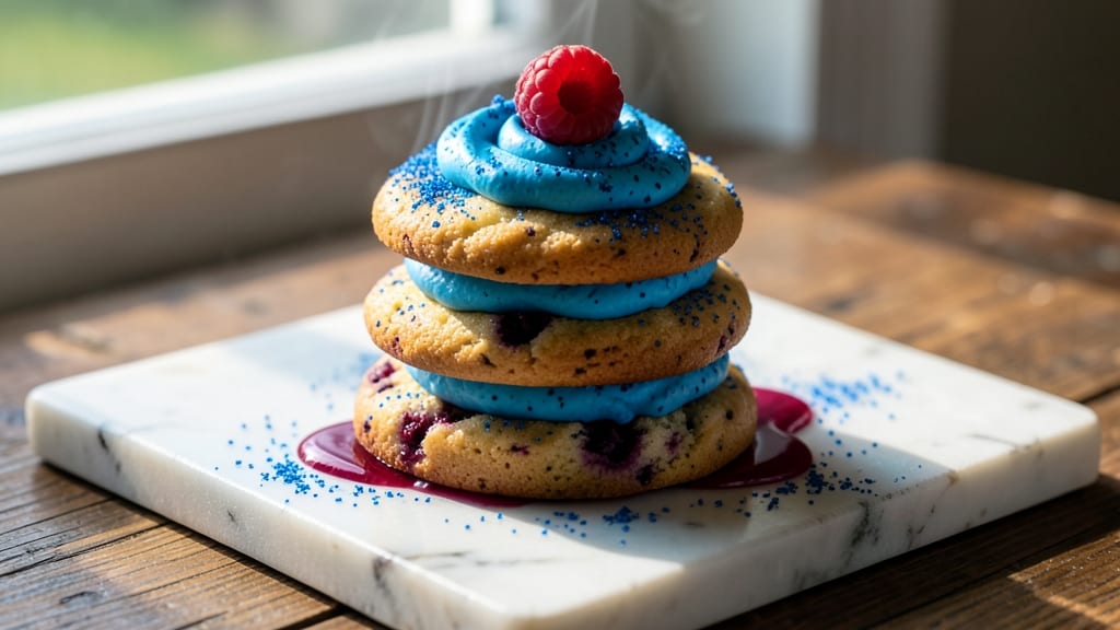 Blue Raspberry Cookie Recipe: Tart Burst and Buttery Crunch in Every Bite