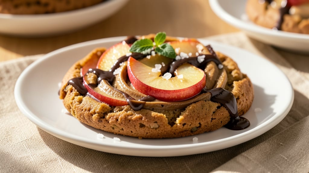 Apple Peanut Butter Cookie Recipe: Warm Spiced Apple Filling with Nutty Crunch