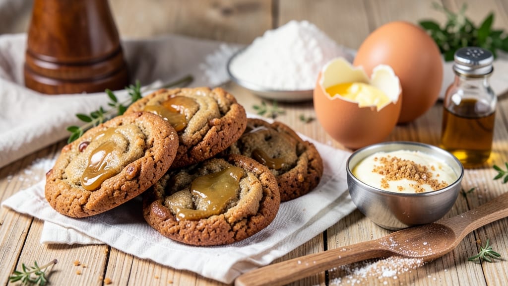 Chewy Biscoff Cookie Recipe: Buttery Vanilla Swirls and Pillowy Stability