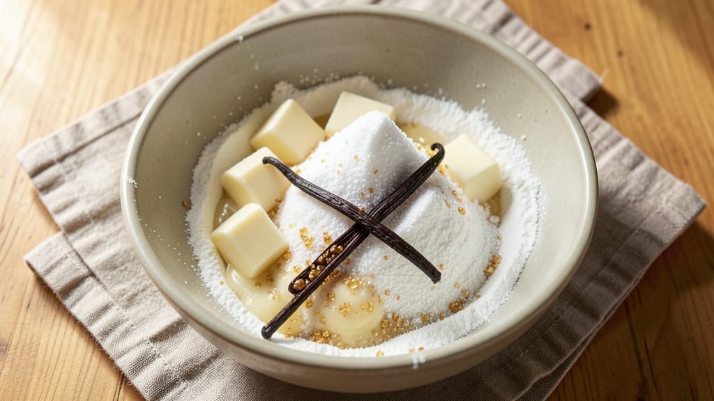 4 Ingredient Butter Cookie Recipe: Foil-Free Crunch With Vanilla Bean Magic