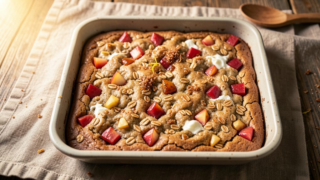 Apple Oatmeal Cookie Bars Recipe: Spiced Warmth With Crunchy Oat Topping