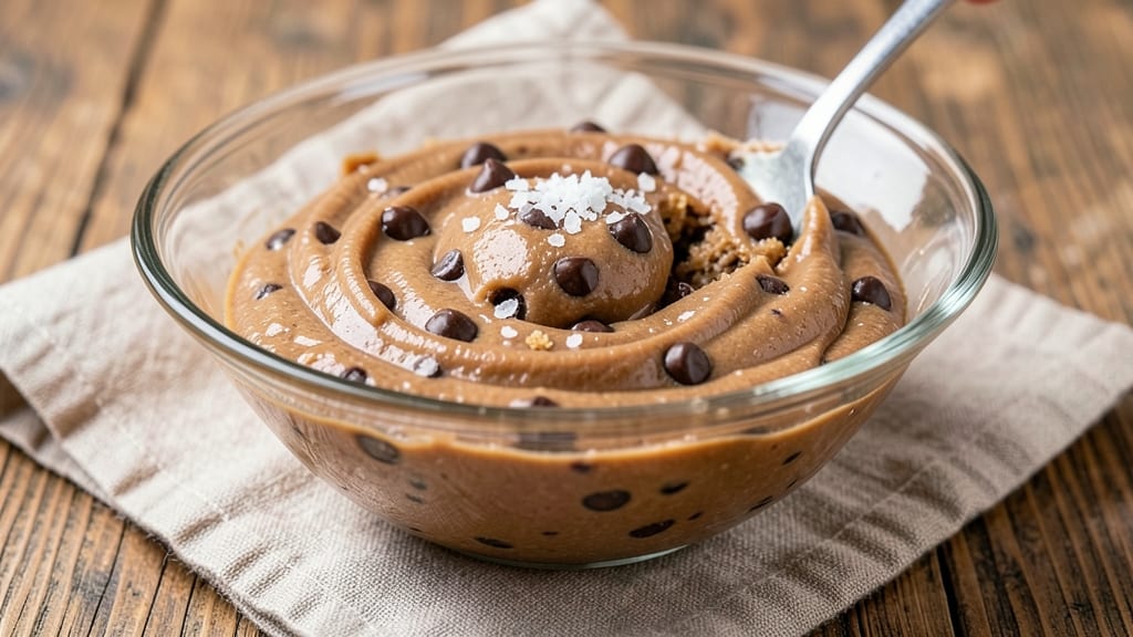 Chewy Chocolate Chip Cookie Dough Recipe: Raw Dough Magic with Nutty Crunch