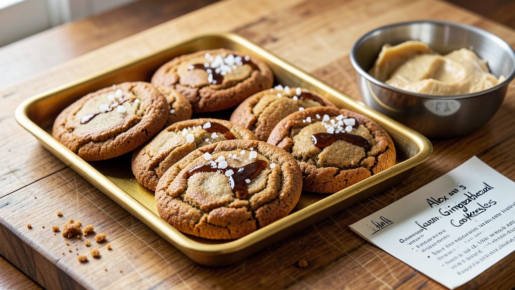 Alex Guarnaschelli Gingerbread Cookie Recipe: Spiced Crunch With Molten Centers
