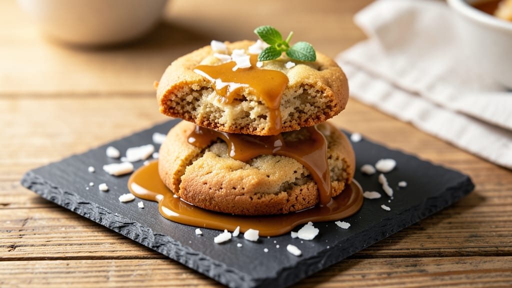 Caramel Coconut Fudge Cookie Recipe: Warm Spiced Crunch with Tropical Caramel Rivers