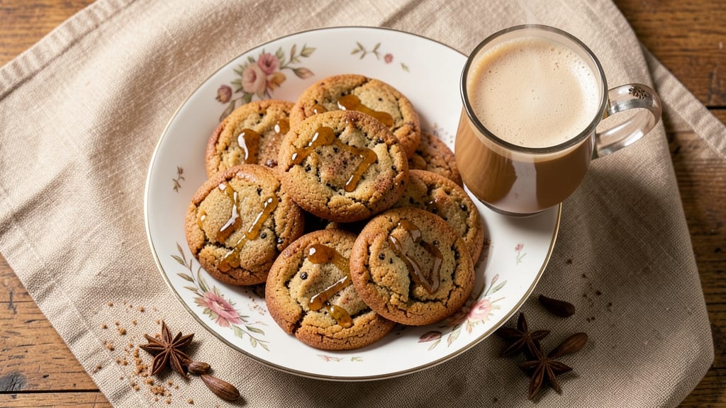 Chai Tea Latte Cookie Recipe: Spiced Vanilla Bean Swirls in Every Bite