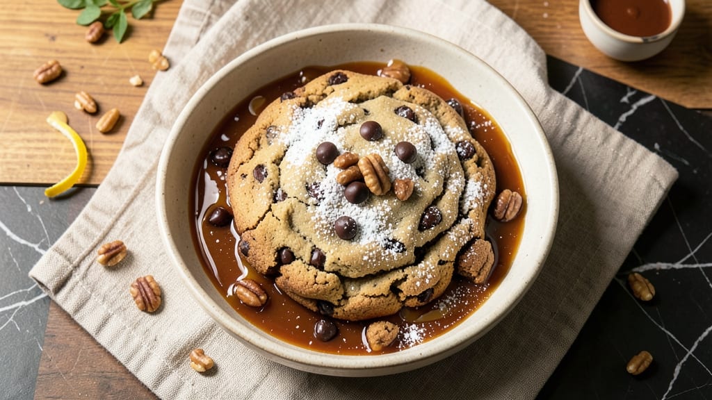 Chocolate Chip Cookie Bowl Recipe: Triple-Layered Crunch and Gooey Magic