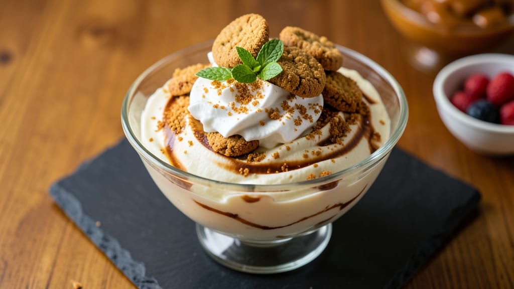 Biscoff Cookie Ice Cream Recipe: Crunchy Cookie Crust Meets Vanilla Bean Swirls