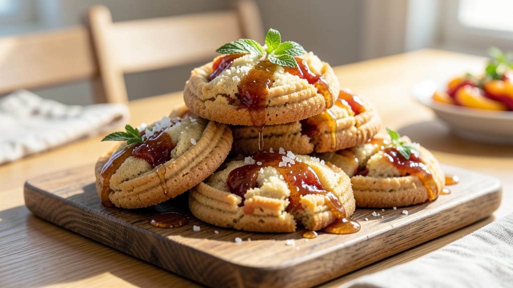 Apricot Cold Dough Cookie Recipe: Jammy Filling in Foil-Sealed Crunch