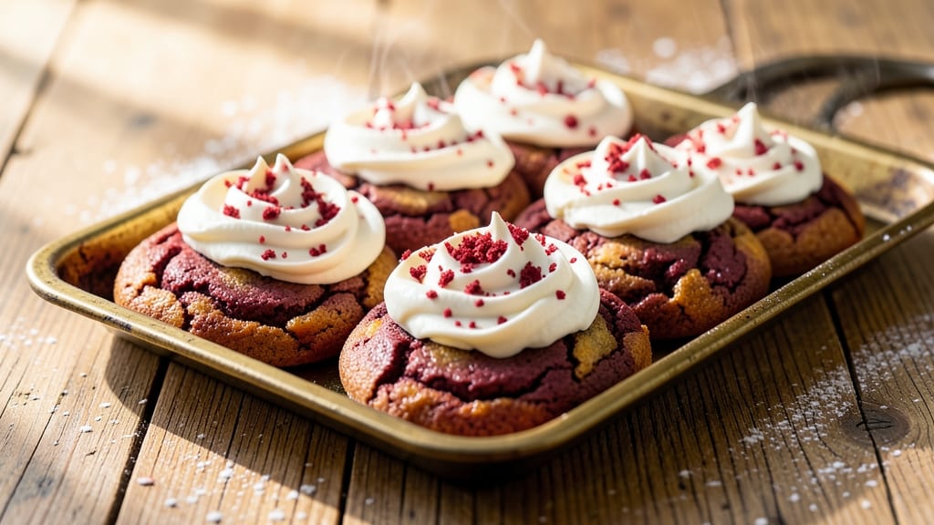 Brooki Bakehouse Red Velvet Cookie Recipe: Velvet Softness with Sandpaper Crunch