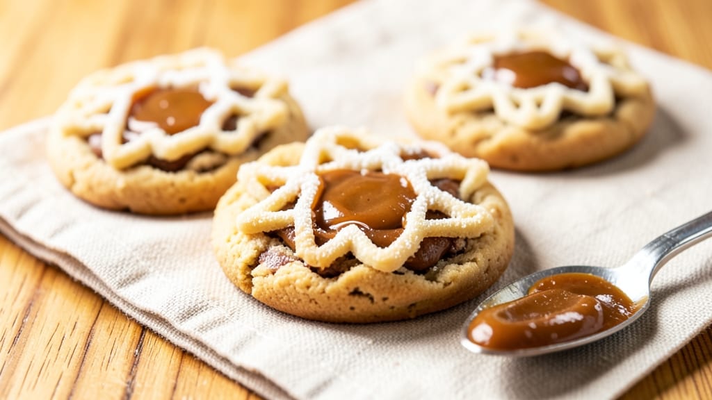 Best Peanut Butter Blossom Cookie Recipe Ever: Vanilla Bean Frosting That Never Flattens