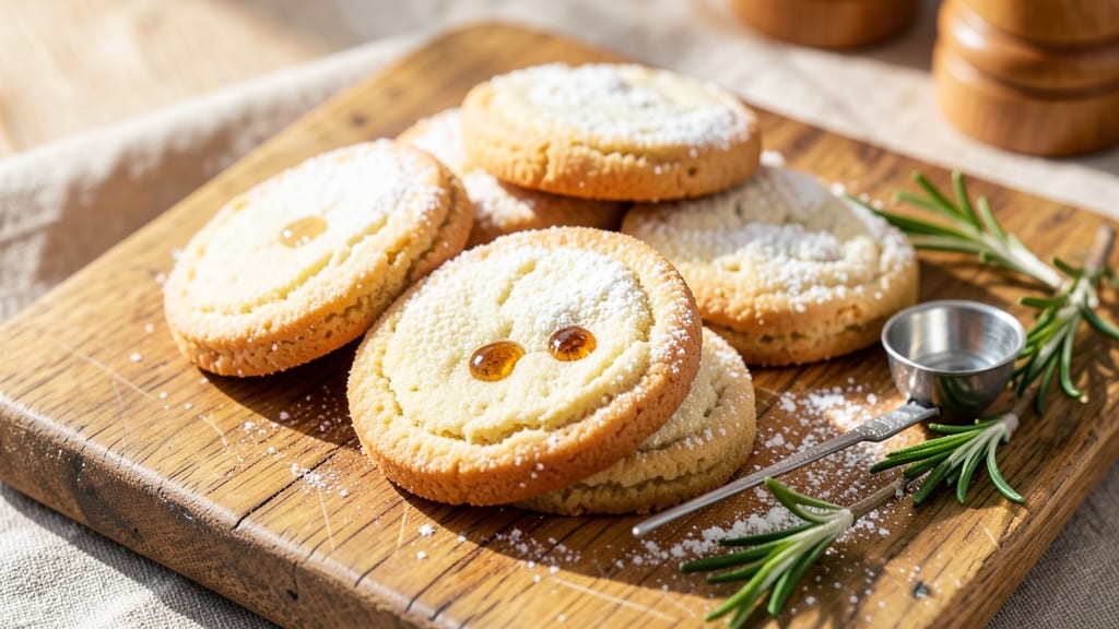 Butter Vanilla Sugar Cookie Recipe: Frosting-Standing Sandpaper Crunch