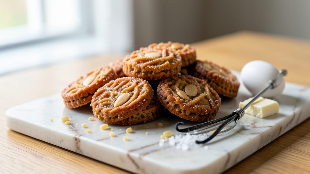 Almond Ricciarelli Cookie Recipe Silvia: Silken Almond Crunch With Vanilla Bean Magic