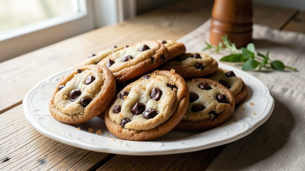 Sweet Chocolate Chip Cookie Recipe: Vanilla Bean Bombs With Sandpaper Crunch