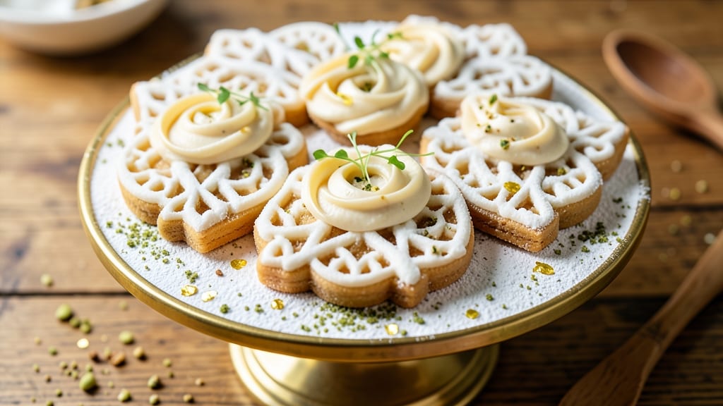 Award Winning Cut Out Sugar Cookie Recipe: Buttery Lacework With Foil-Infused Crunch