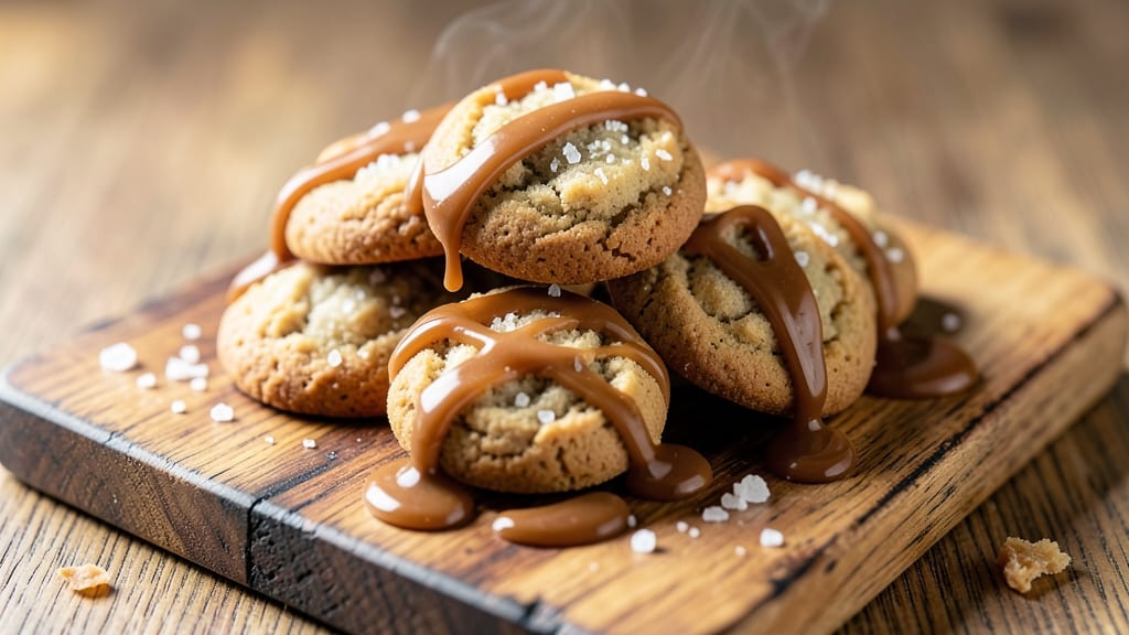 Barnes and Noble Salted Caramel Cookie Recipe: Foil-Free Crunch and Gooey Caramel Rivers