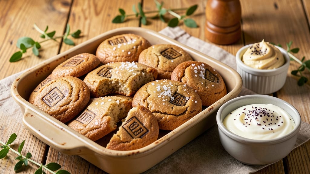 Brown Bag Cookie Stamp Recipe: Foil-Stamped Crunch With Vanilla Bean Streaks
