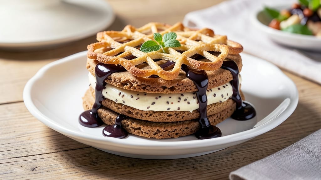 Biscoff Cookie Dessert Recipe: Crunchy Sandpaper Shells With Vanilla Bean Magic