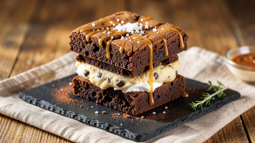 Brownie Cookie Sandwiches Recipe: Triple-Layered Crunch and Fudgy Magic