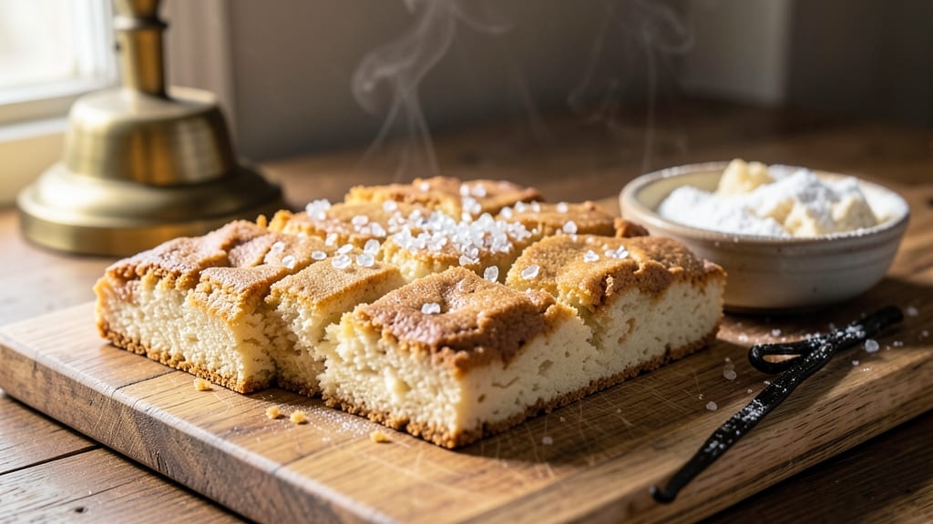 Au Bon Pain Shortbread Cookie Recipe: Vanilla Bean Streaks and Pillowy Layers