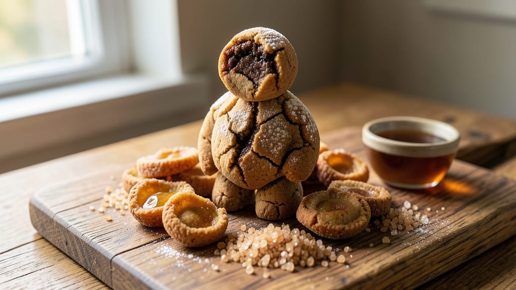 Brandy Snap Cookie Man Recipe: Crispy Sandpaper Edges with Buttery Vanilla Streaks