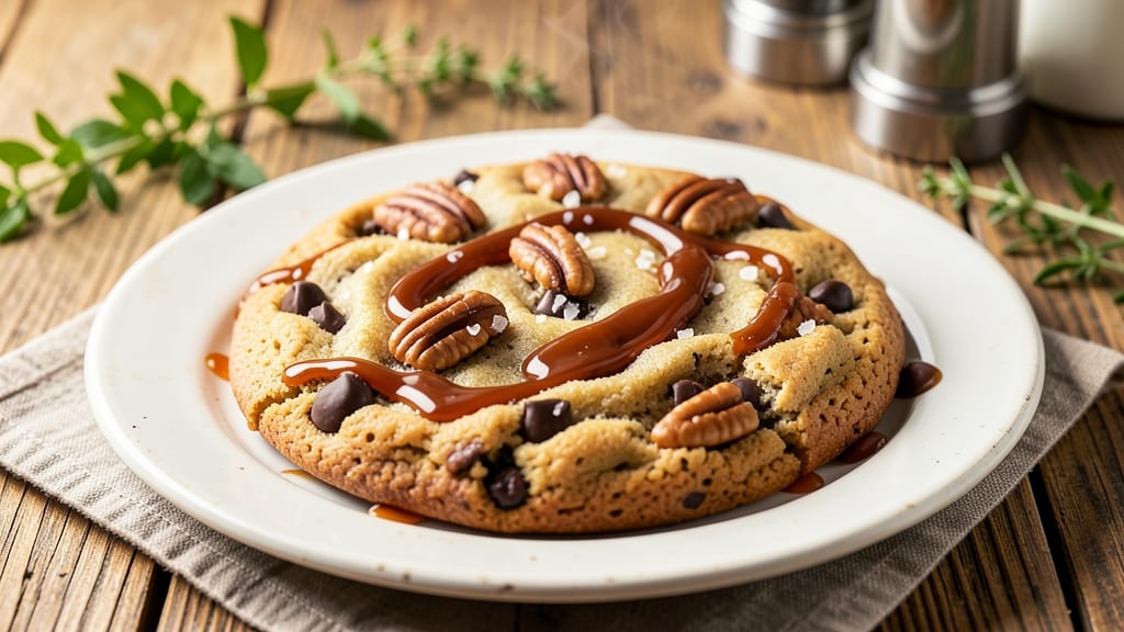 Caramel Pecan Chocolate Chip Cookie Recipe: Triple-Layered Crunch With Nutty-Sweet Rivers